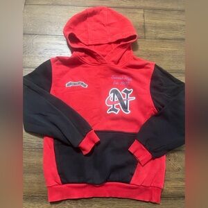NWT KIDS NIKE NSW Red and Black Kids Hoodie